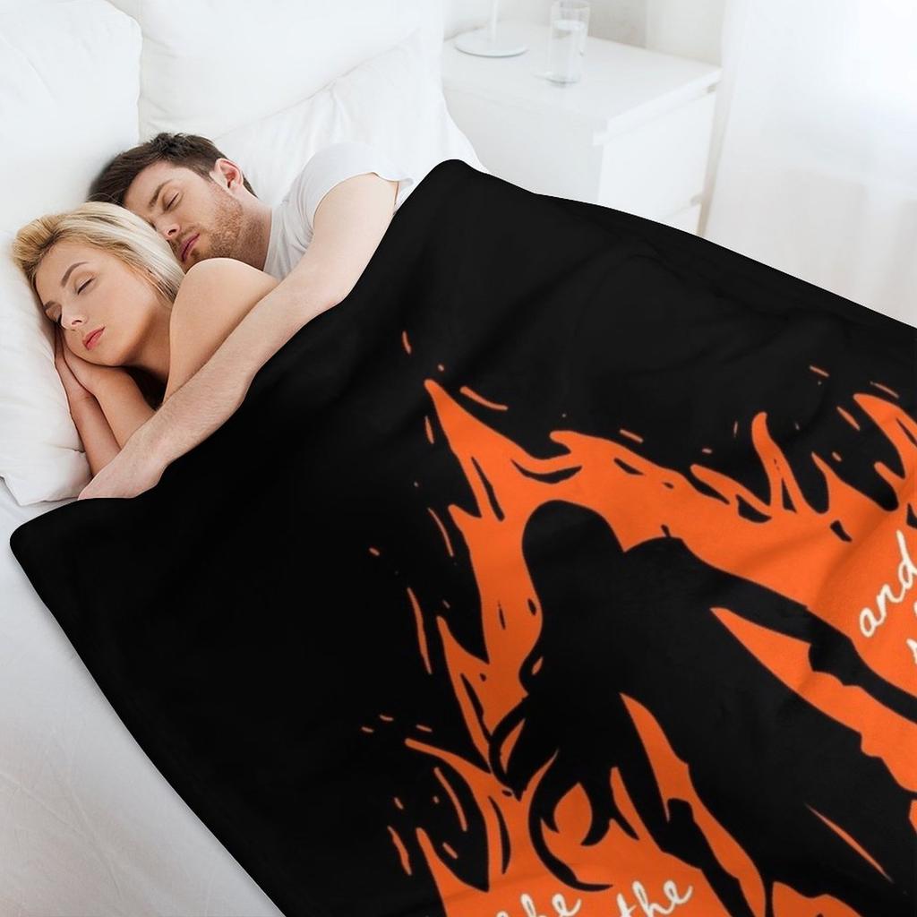 Sie war die Erbin von Asche und Feuer Kuscheldecke Für Baby Luxus Designer Steppdecke Decken Für Sofas Decken