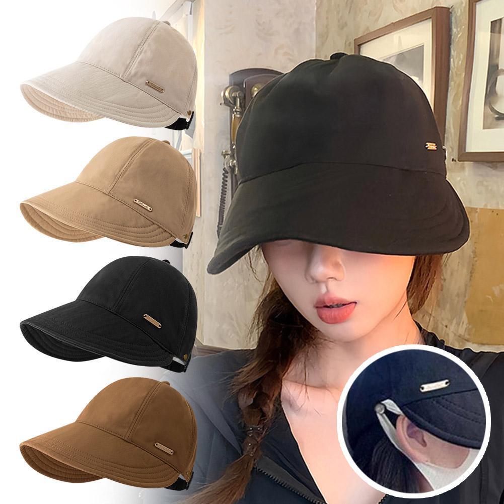 Women Summer Sunhat Outdoor Travel Beach UV Protection Baseball Hats Trend Female Large Brim Visor Caps Adjustable