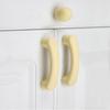 Keramik Schrankgriffe im nordischen Stil für Kinderzimmer, Macaron-farbenfrohe runde Schubladenknöpfe und -griffe, Möbelgriffe für Kinder