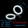 Nitrile Rubber Round O Ring Corrosion Oil Resistant Seal Washer PTFE Flat Gasket Ring Seals Joints Gaskets Spacers for Bolt