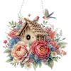 Acryl 2D/Flach DIY Spezielle Form Hängende Diamantmalerei Kits Strass-Diamantmalerei Fensteranhänger DIY Heimdekoration Hängender Anhänger