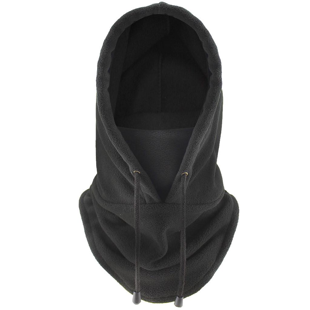 Updated Quality Bicycle Cap Ski Balaclava Winter Wind Resistant Cap Outdoor Use Hood Cap Cold Padded Hood Beanies Plush Warm Hat