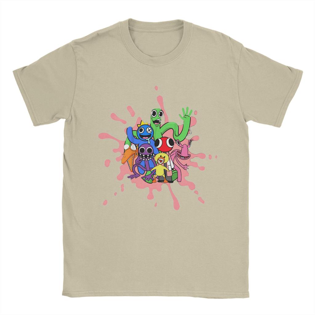 Garten von Banban Freunde Charaktere T-Shirt Sommer 100% Baumwolle T-Shirts Für Unisex Hip Hop Freizeit T-Shirt Kurzarm Vintage T-Shirts