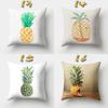 Home Cushion Cover Car Pillow  Pineapple Cartoon   Office   Creative