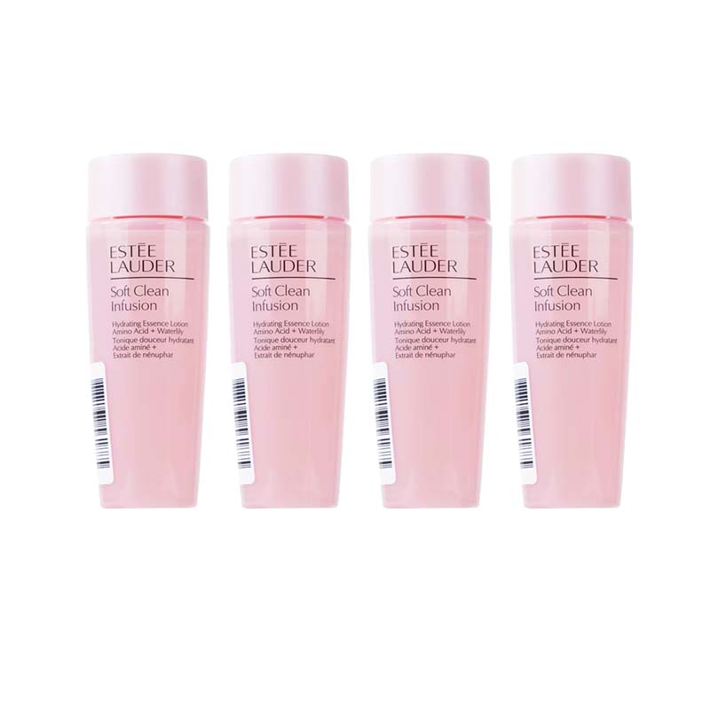 

Estee Lauder Soft Clean Infusion Зволожуючий есенція-лікування Лосьйон Дорожній розмір 50мл 50ml*4