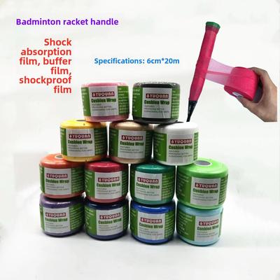 Badminton/Tennis Racket Cushion Grip: Shockproof, Absorbent Handle Wrap