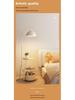 Nordic Cream Floor Lamp with Shelf - Modern Living Room, Study, Bedroom & Bedside Vertical Table Lamp