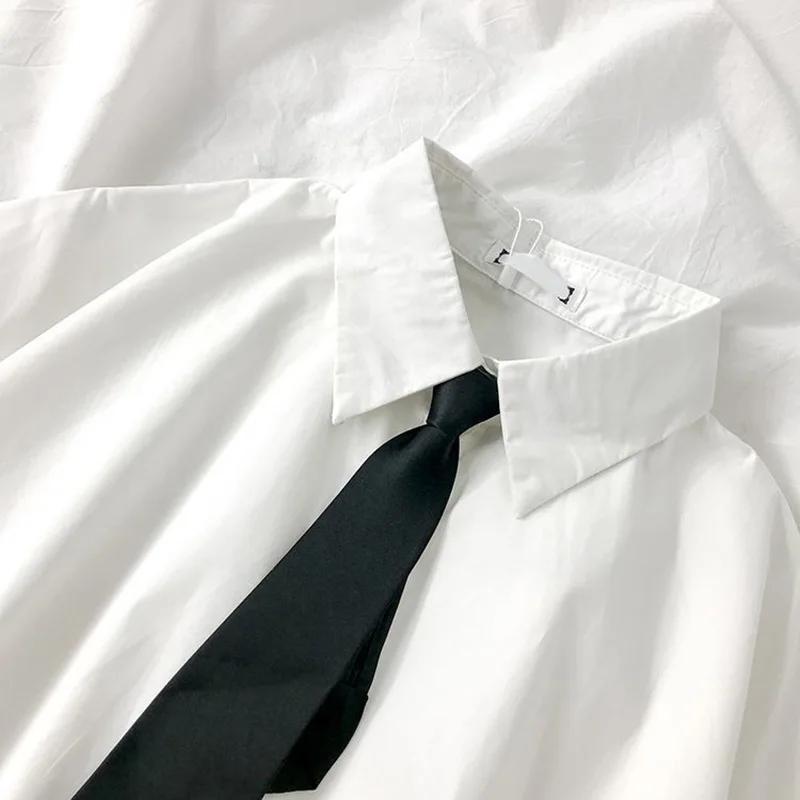 Офисные женские рубашки белого цвета — фото 4