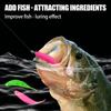 50Pcs 3.6cm Sinking-Type Needle-Tail Bubble Worm Fishing Lures, Lifelike  Ultra-Natural Swimming, Strongly Attract