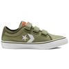 Converse Star Replay 3V Low Top Kids' Skateboarding Shoes Olive Green Teenagers 667803C