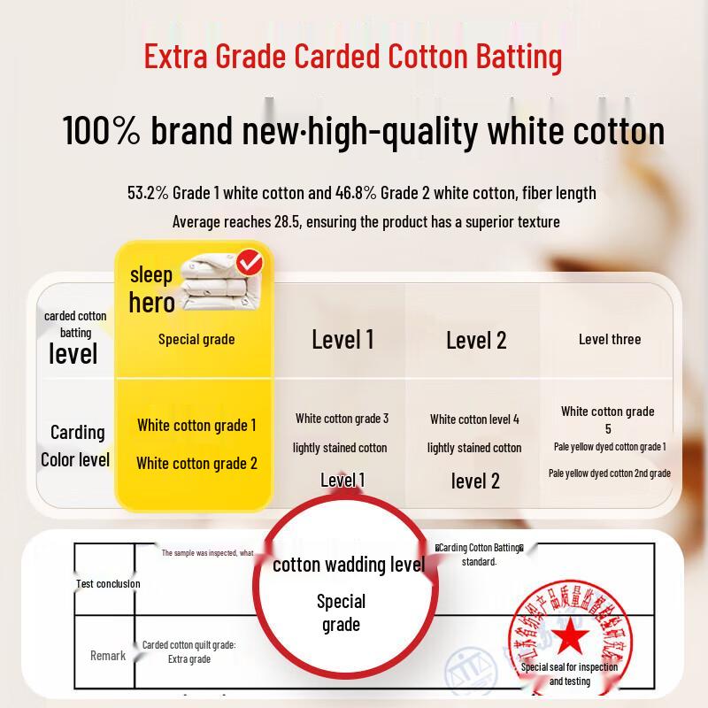 Sleep Hero Xinjiang Cotton All-Season Quilt