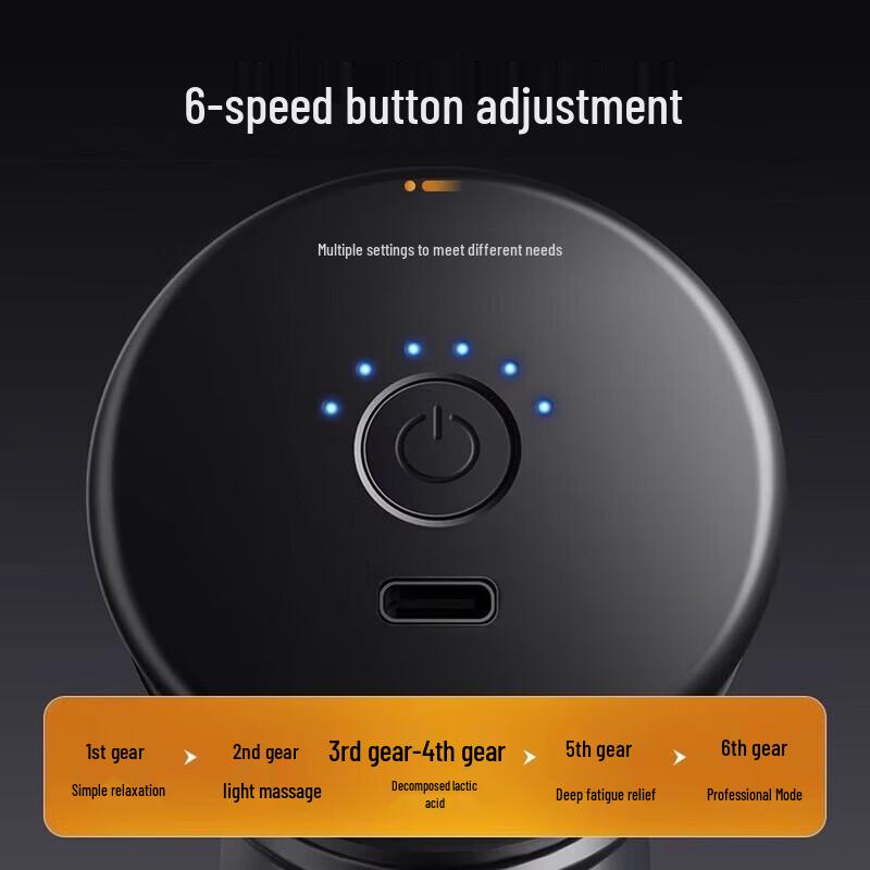 AUX Handheld Percussion Massager CN plug (adapter included)