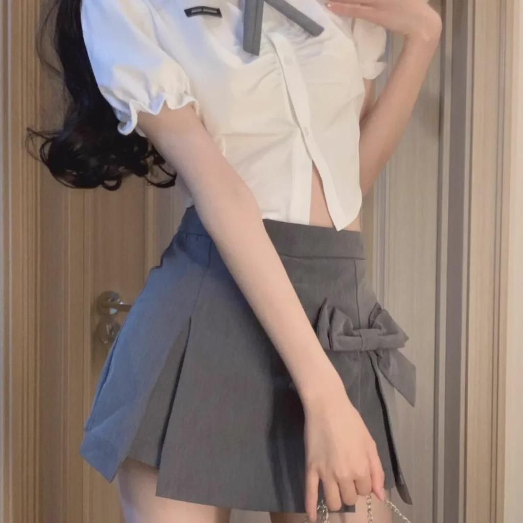 Jarní a letní sexy áčková sukně s rozparkem: Nový módní design