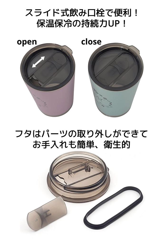 OGURA Stainless Steel Initial Convenience Store Coffee Cup with Vacuum Size R Tumbler, Alphabet, Lid, Insulated, Insulated,