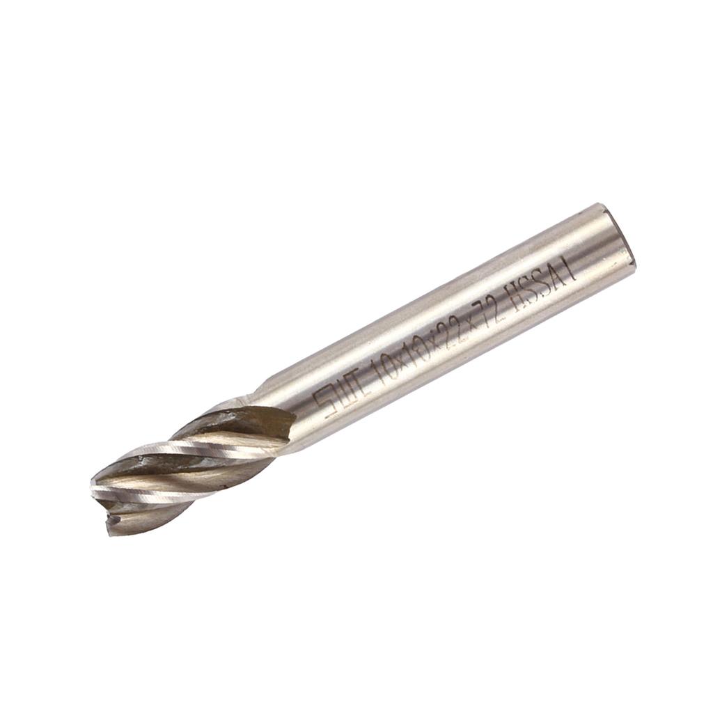 Vysokokvalitný 4mm12mm HSS CNC fréza so štyrmi drážkami s valcovou stopkou, vrták