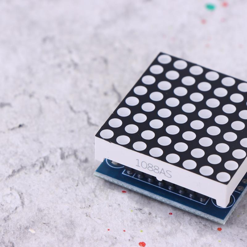 1Pc Max7219 Dot Matrix Module Led Module Display Module Support Cascading Control Mcu Control Driver