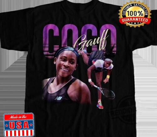 Call Me Coco Champion Shirt Coco Gauff Us Open 2023 Champion T-Shirt N237 Unisex T-Shirt M