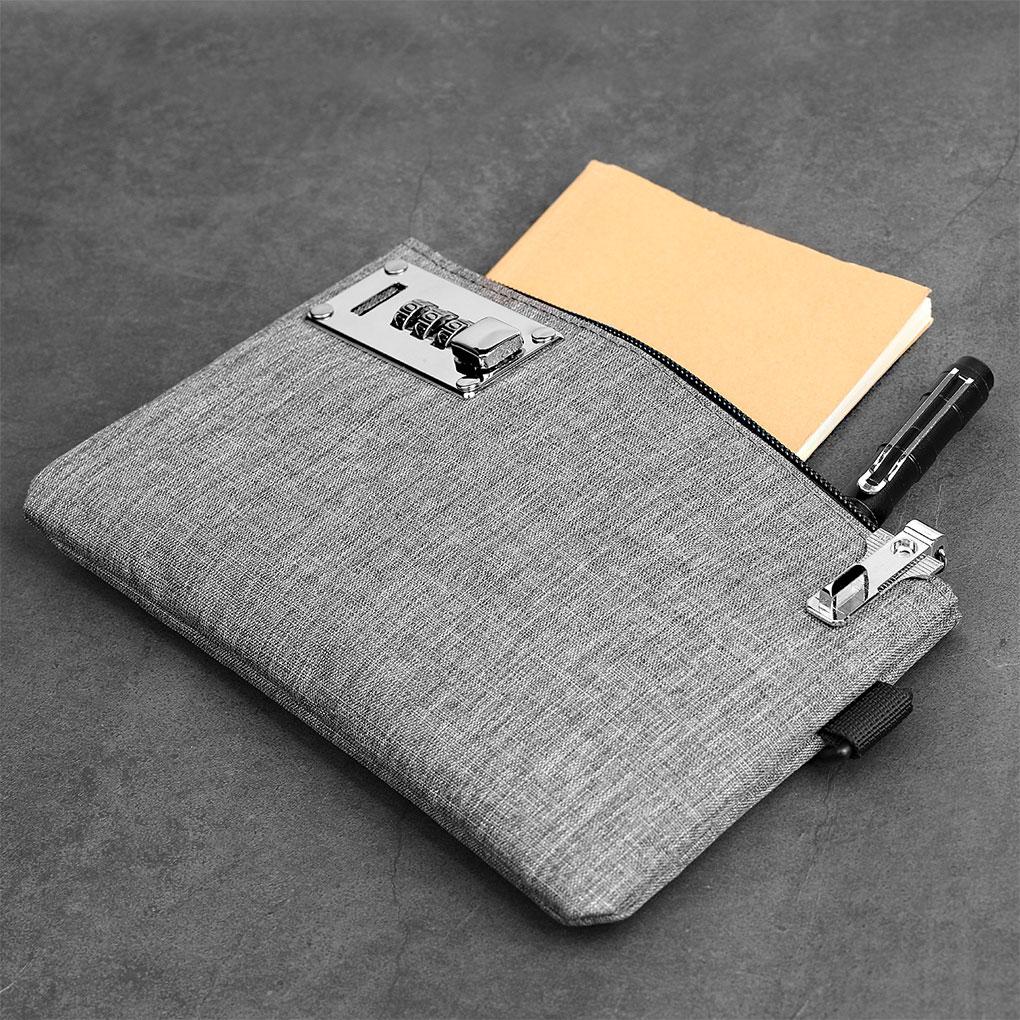 OxfordCloth Portable Wallet With Password Lock For Enhanced Privacy Anti-theft Portable Wallet Purse