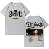 Rapper Santa Fe Klan Unidos Tour T-Shirt Herren Harajuku Lässige Mode Rundhals Kurzarm Oberteile 2026 Sommer Popmusik Streetwear