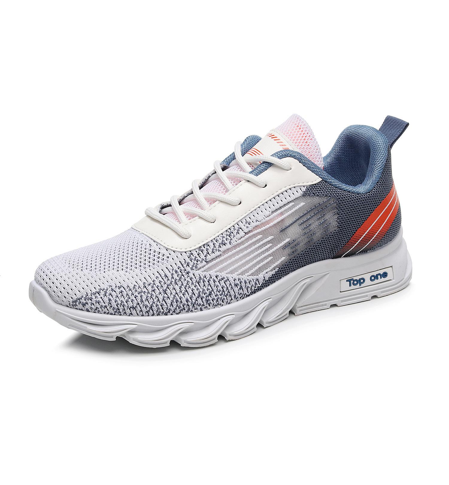 

Мужская повседневная обувь Flywoven Mesh Кроссовки Дышащие модные мужские вулканизированные туфли Мужские мягкие кроссовки Летняя повседневная спортивная обувь 39