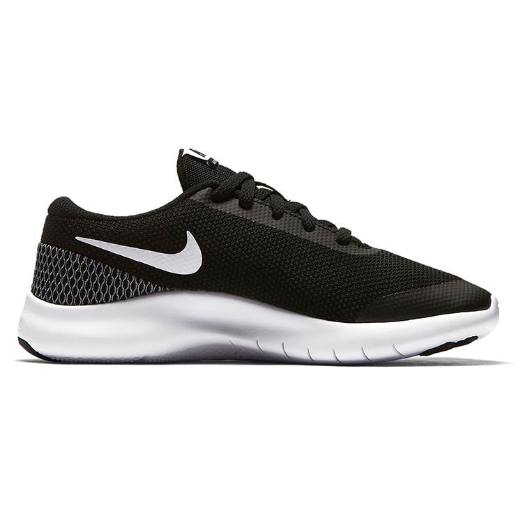 Nike Flex Experience RN 7 Comfortable Fabric Shock Absorption Breathable Low-Top Casual Running Shoes Women Sneaker Black White 943284-001