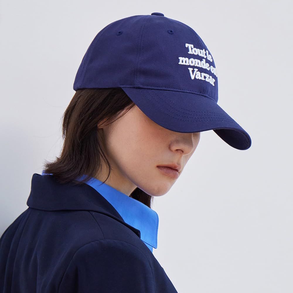 TMV Lettering Ball Cap Twill Navy [VARZAR]