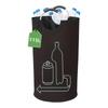 115L Empty Bottle Collector Large Capacity Organizer With Handle Waste Glass Storage Container Bottle And Jar Collector Storage