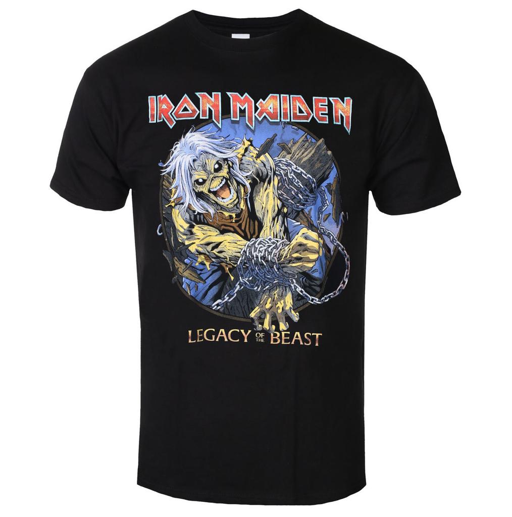 Ir Madien Heavy Metal Band T-shirt Oversized Y2k Men Women Cotton Printed High Quality Female Male Clothing Comfortable Top Y2k Short Sleeves