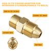 CGA580 Cylinder Adapter Convert G5/8-14 To CGA580 For CGA580 Nitrogen Tanks Shock Nitrogen Cylinder Regulator Filling Tool