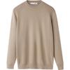 HLA Men's Solid Color Business Casual Knit Sweater