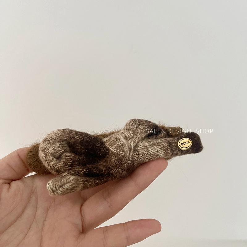 

Korean Style Wool Bow Hair Clip: Light Luxury & High-Class Feel