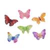 Butterfly Fridge Magnets Set of 6 - Cute Decorative Refrigerator Magnets for Home and Kitchen