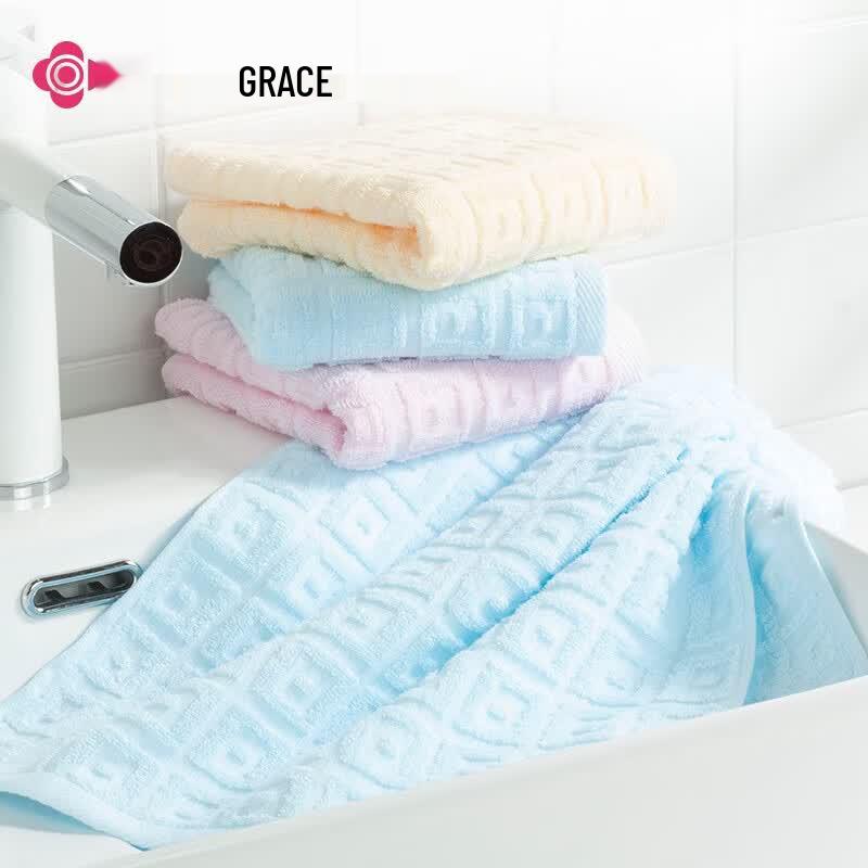 Jieliya Xinjiang Cotton Face Towel 2-Pack