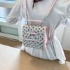 Casual commuter small backpack women's new fashion popular bow backpack college student handbag