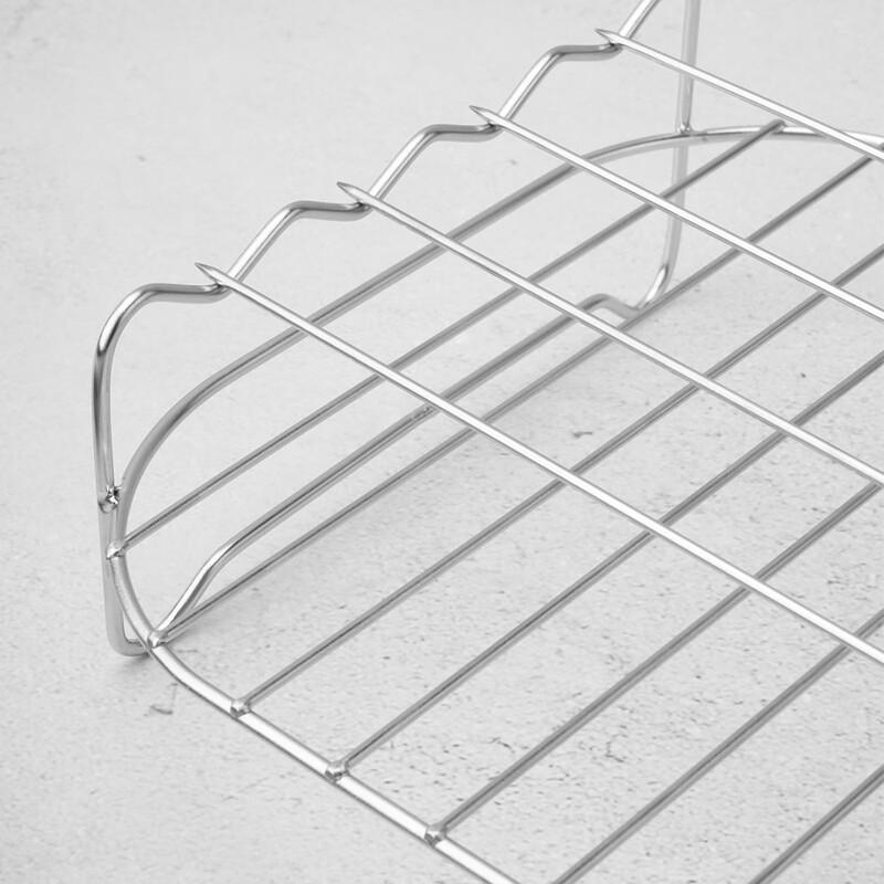 Utoo Square Air Fryer & BBQ Grill Rack Set