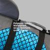 Strong Buoyancy Dog Life Jacket Shiny Scales Quick Drying Dog Swimming Suit Shark Fin Style Adjustable Puppy Safety Vests