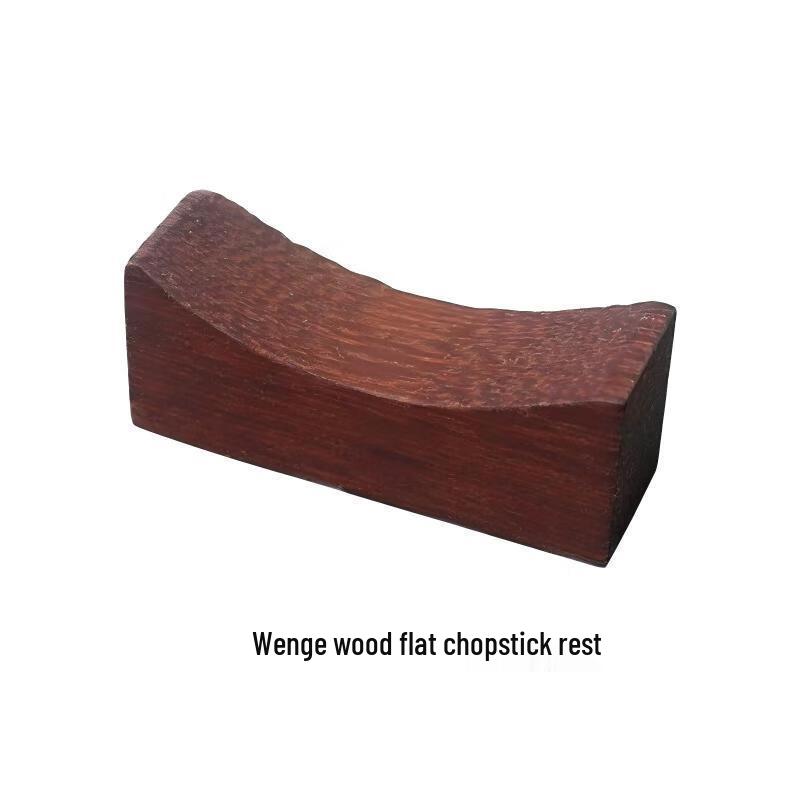 Diren Solid Wood Chopstick Rests (10-Pack) Flat Bottom