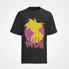 Goku SAIYAJIN Graffiti -Bio Baumwolle Herren T-Shirt Für Dragon Ball Fans
