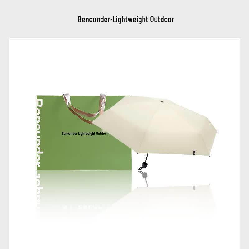 Beneunder Pocket Series UV Protection 5-Fold Umbrella Gift Set