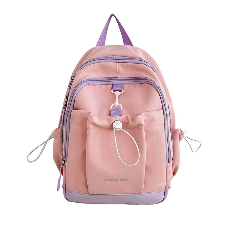 Children's Small Backpack Girl Travel Lightweight Kindergarten Spring Outing Small Backpack Outdoor Travel Backpack