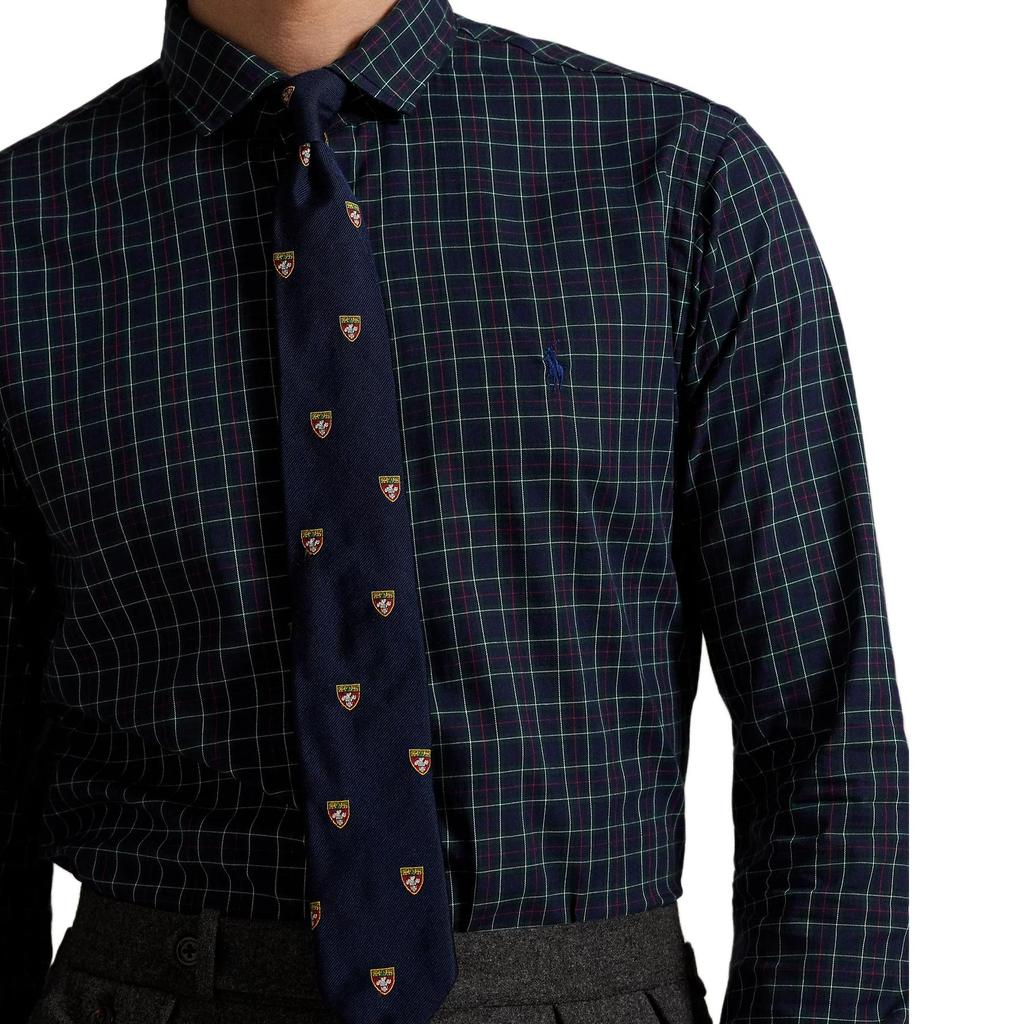 Polo Ralph Lauren FW25 Button Long Sleeve Plaid Shirt Men Shirts 710P01445-002