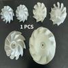 1PC Plastic Ventilation Fan Blade Exhaust Fan Impeller for Duct Fan Oblique Flow Blade Wind Wheel Ventilation Fittings