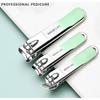 1SET Gradual Change Color Nail Clipper Set Household Nail Clippers High-grade Nail Clippers Portable Nail Clipper Clipper Nail Clipper Set
