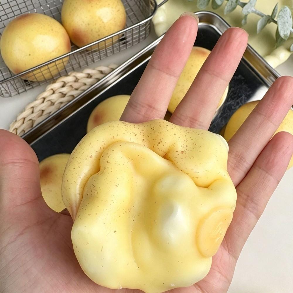 Soft Potato Building Block Fidget Toy Potato Building Block Squeeze Toy  For Adults