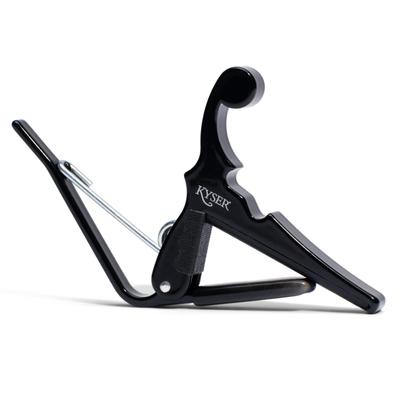 Kyser Quick Change Capo Tast for KBMB Banjo, Mandolin, Ukulele, Black,