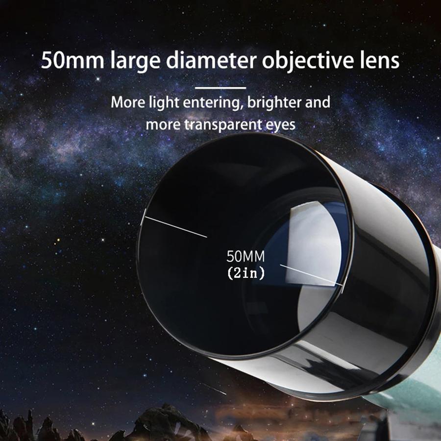Professional Astronomical Telescope For Stargazing, High Power Hd Monocular Dual-purpose Scope For Students Beginners