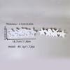 Star Shaped Silicone Crafting Molds for Handmade Candle Resin Art Heat Resistant Easy Demolding Creative Decoration Tool