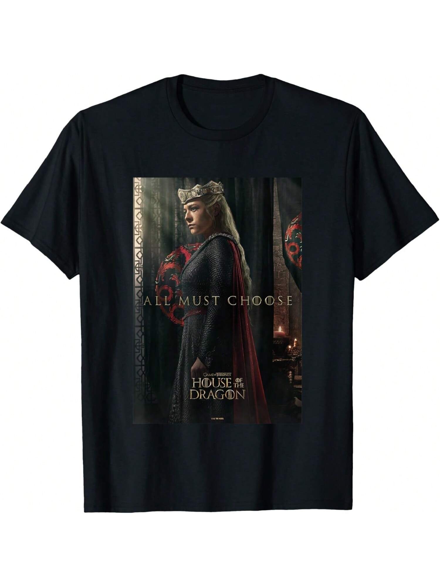Todos Deben Elegir Camiseta Retro de Rhaenyra Targaryen M varios colores