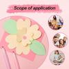 12Pcs 6 Color Roller Glues Pen Quick Dry Drying Adhesive Apply Glues Like Writing for Art Craft Card Making Scrapbooking