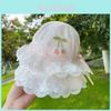 Baby Summer Sun Hat With Wide Brim And Adjustable Lace For Sun Protection